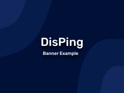 Disping banner test